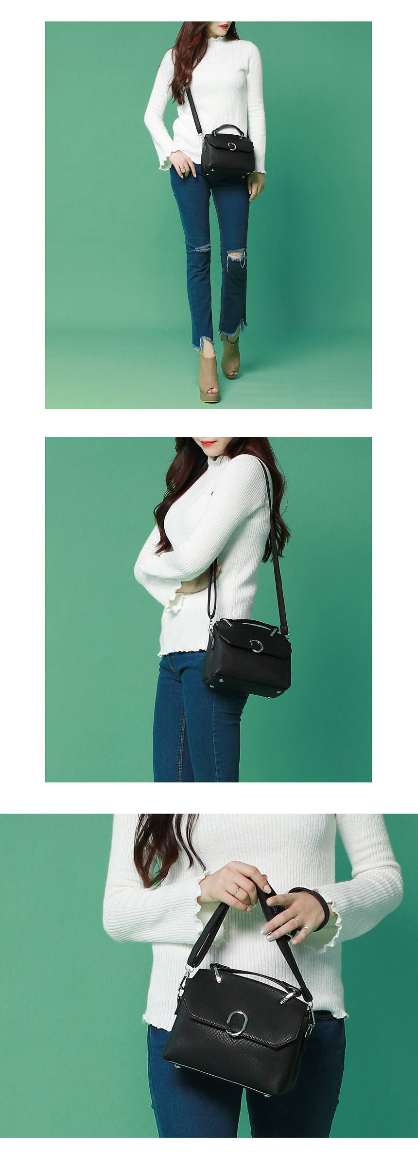 New Yuto Clip point Daily mini cross back Cute bac