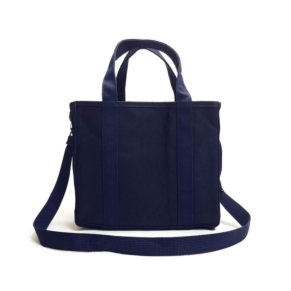 NEW ECO BAG Tote Canvas Eco Back Pocket Bag Black 