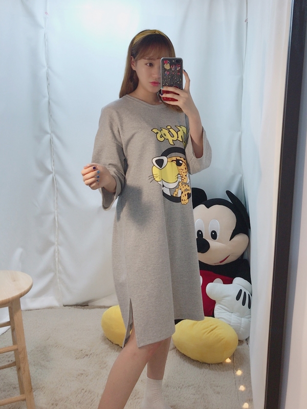 New Cheetos Homewear Long Dress Maternity Pajamas 