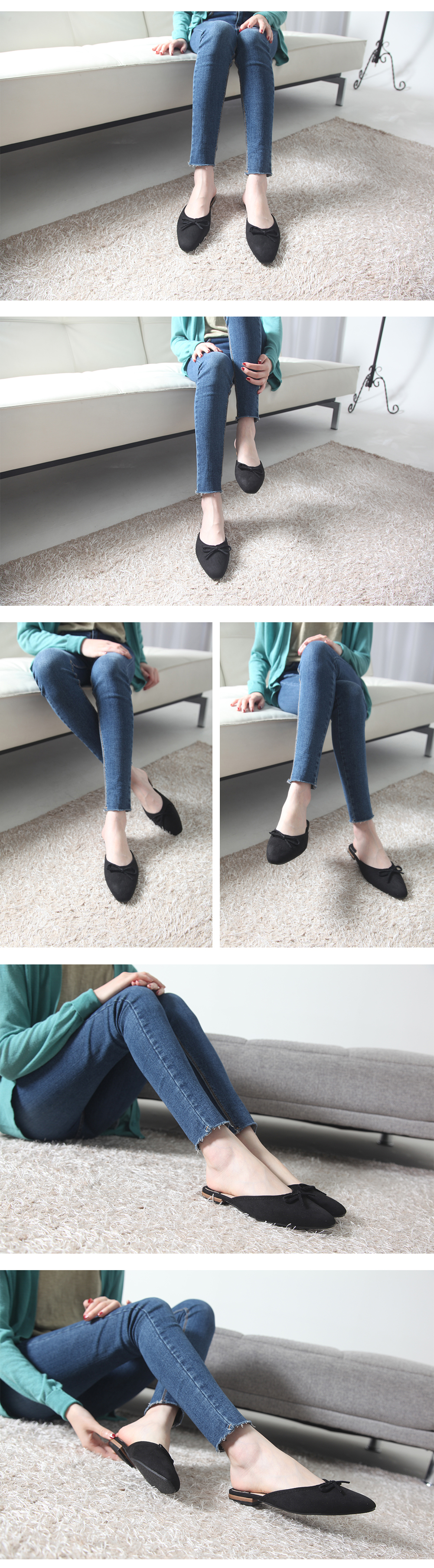 New Suede Ribbon Blower Women Women Tongue Shoe Of