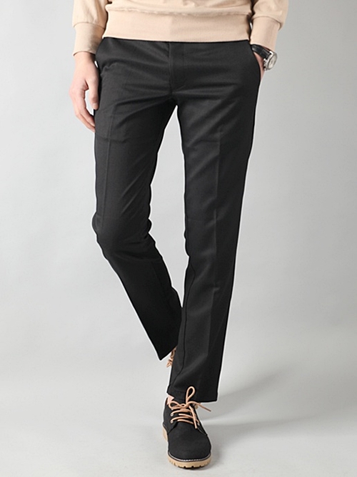 New Men's Pants Men's Button Span Slacks Big