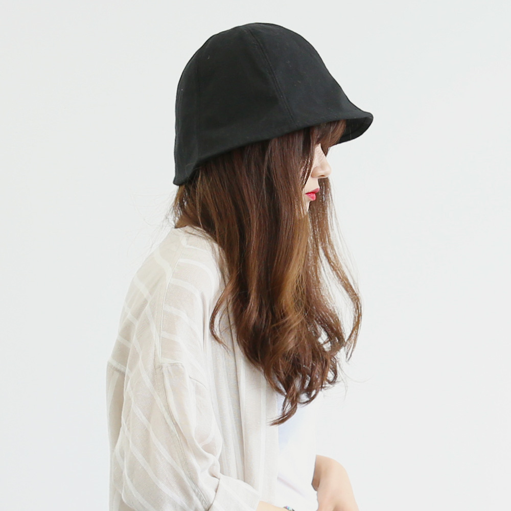 Women Sun Hats Men Women Basic Cotton Plain Busty 