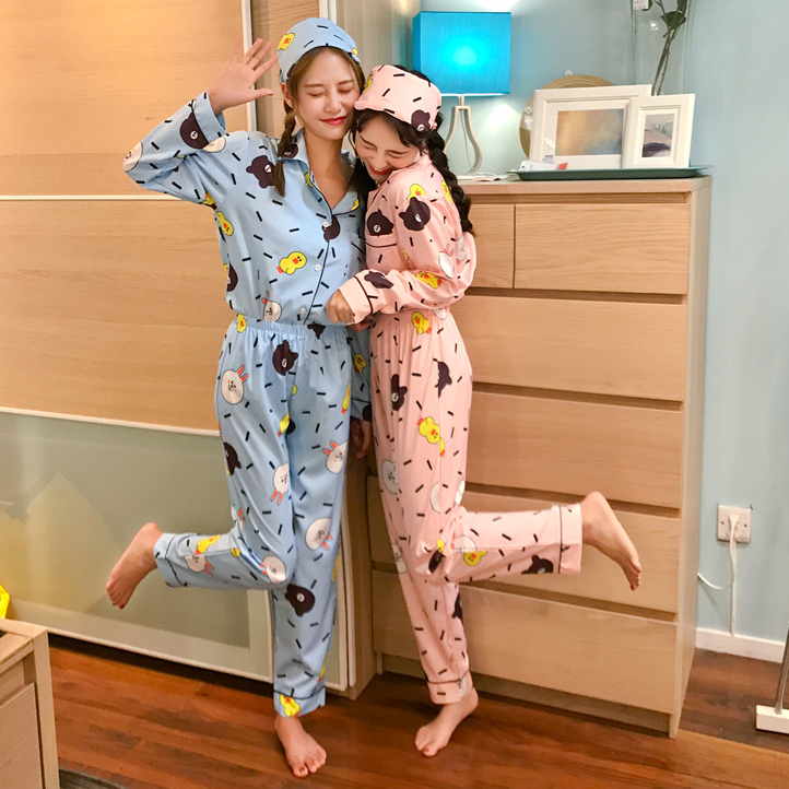 New Line Friends Pajamas Pajamas Summer Set Couple