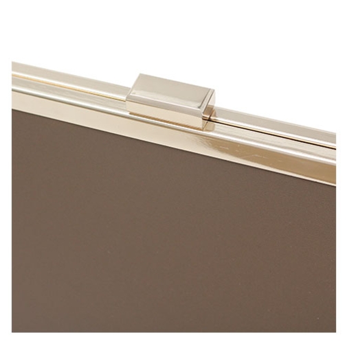 New Gold Mini Cross Back Women Square Gold Hand Ha