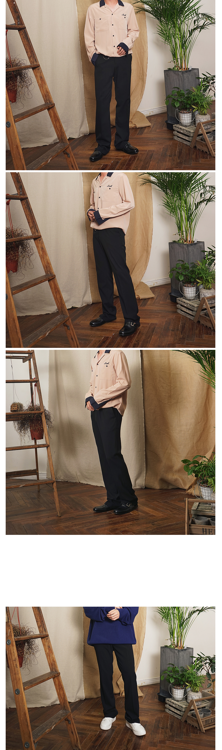 New Men's Pants Rings Long Slacks Central Fashi