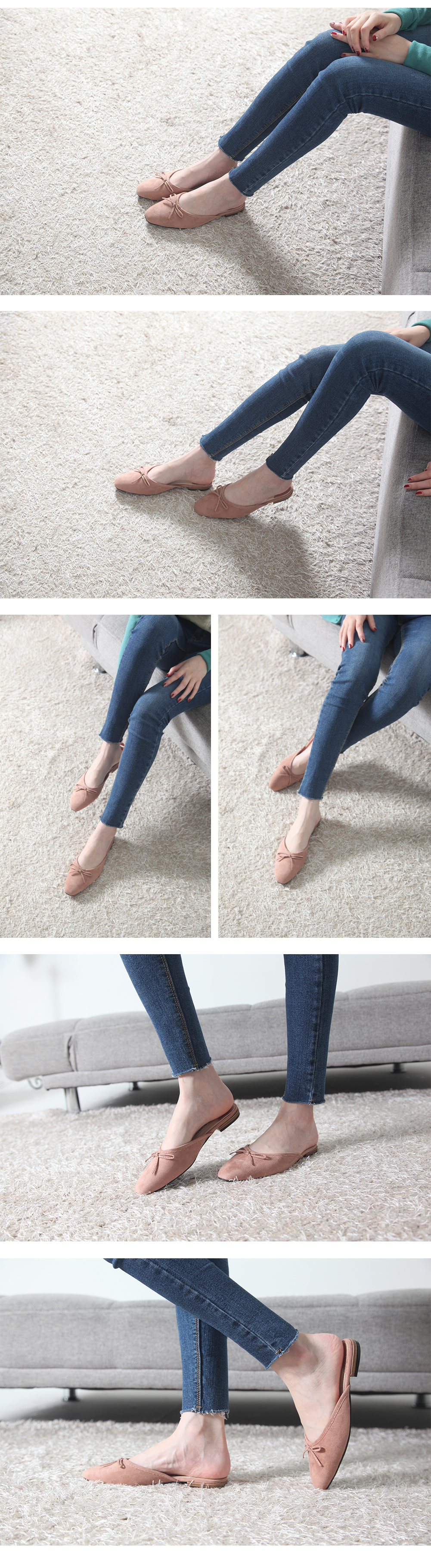 New Suede Ribbon Blower Women Women Tongue Shoe Of