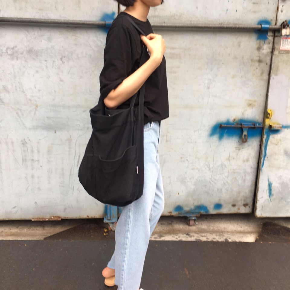 Basic pocket Eco-bag Simple and casual Good storag