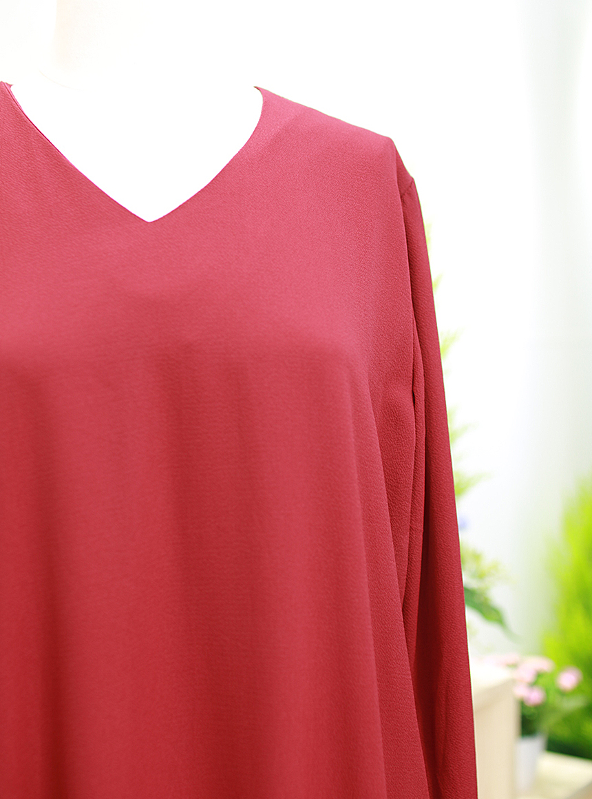 Feminine Autumn Chiffon Dress One-Piece Tie Tie On