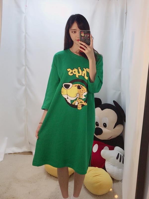 New Cheetos Homewear Long Dress Maternity Pajamas 