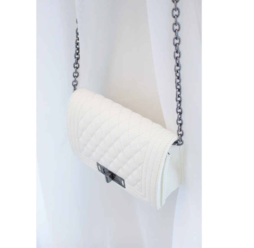 New Mini Chain Quality Flip Bag 4color Cross Back 