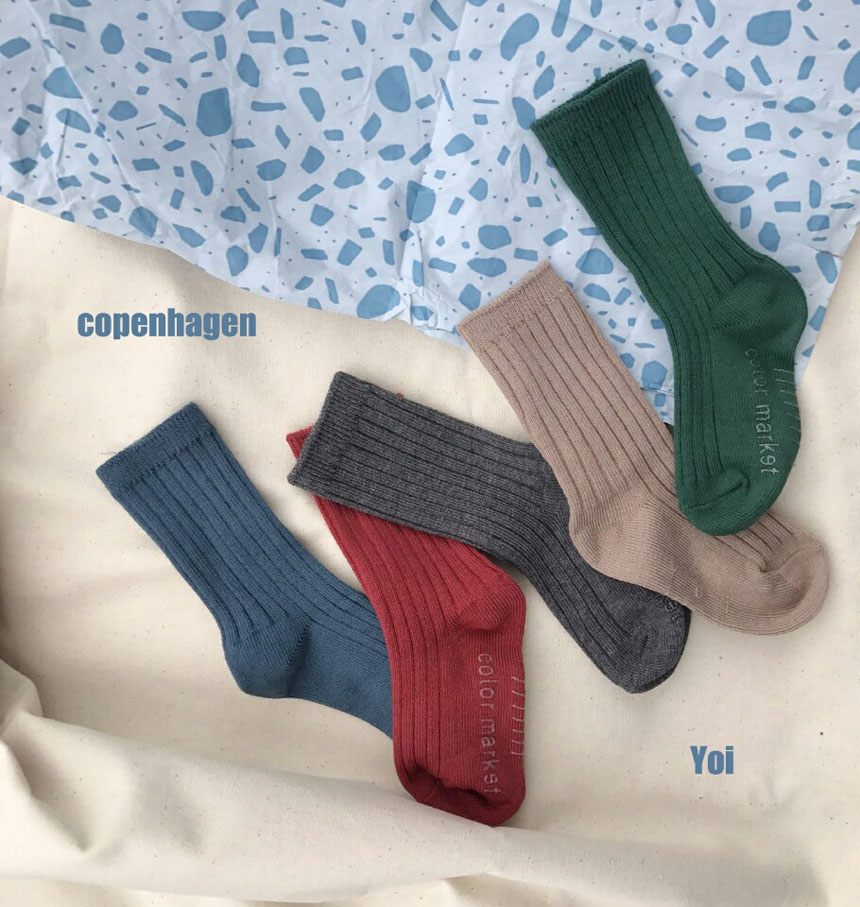 KOLOR KIDS KIDS SOCKS YoYo SOCKS KIDS GOLF COLLECTION SET Basic Baby