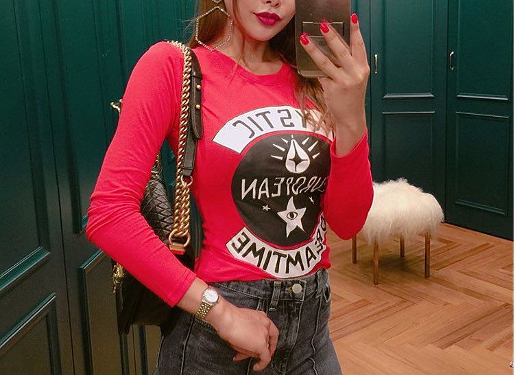 T-Shirt Feminine Look Women's Clothing Coordina