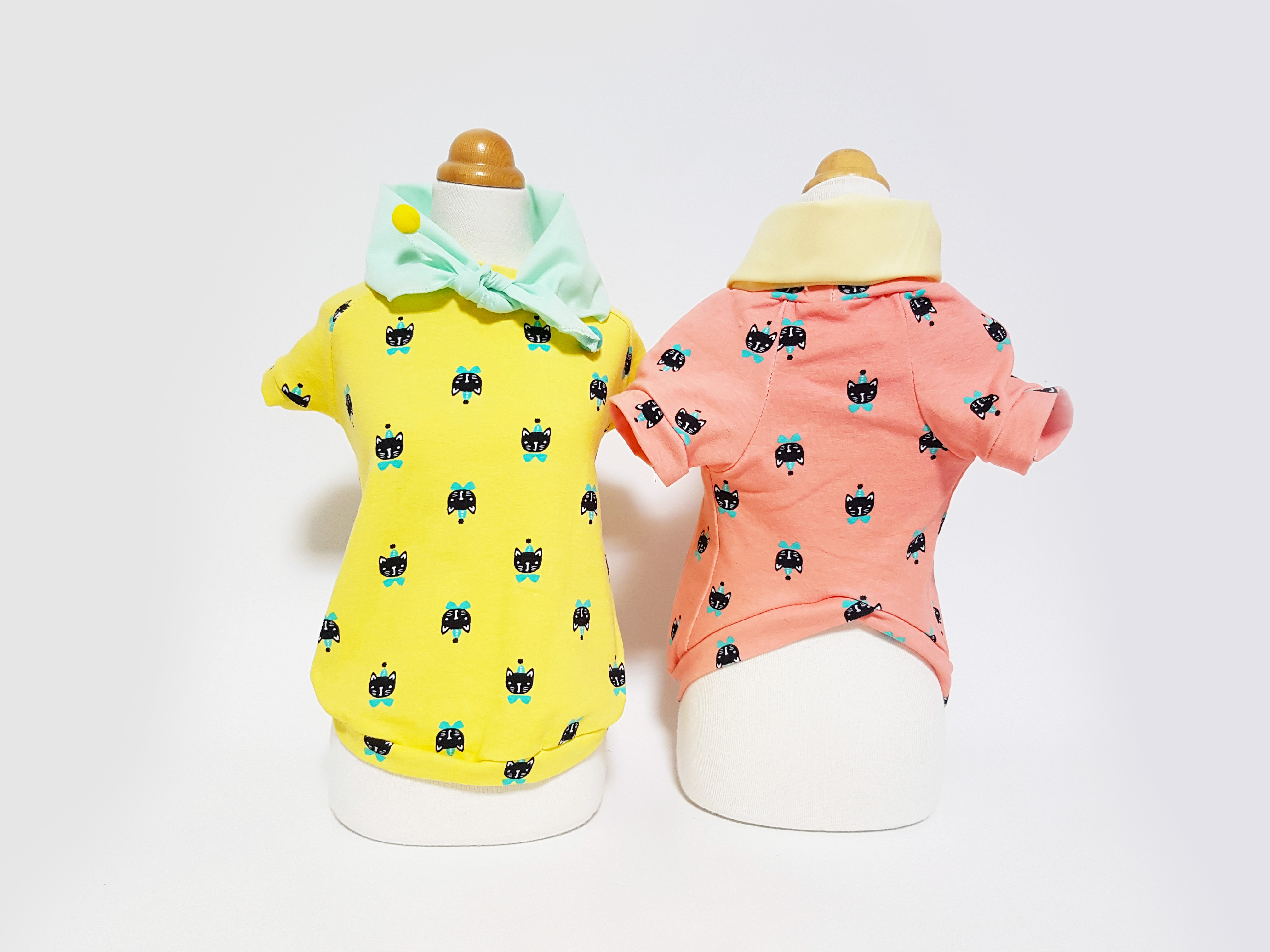 NEW DOG FASHION Cat spat sponge T foam foam scarf 