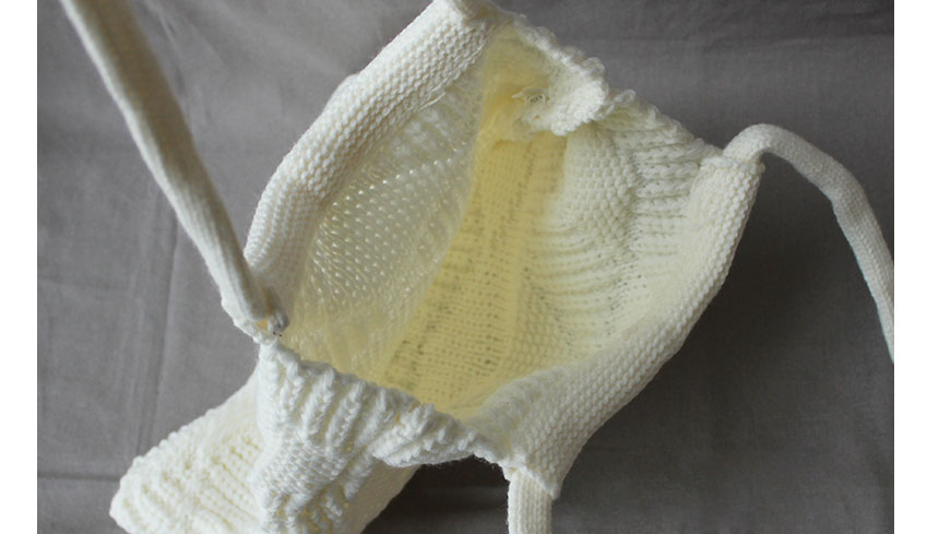 NEW ECO BAG Knit Shoulder Eco Bag Handbag Bag Wint