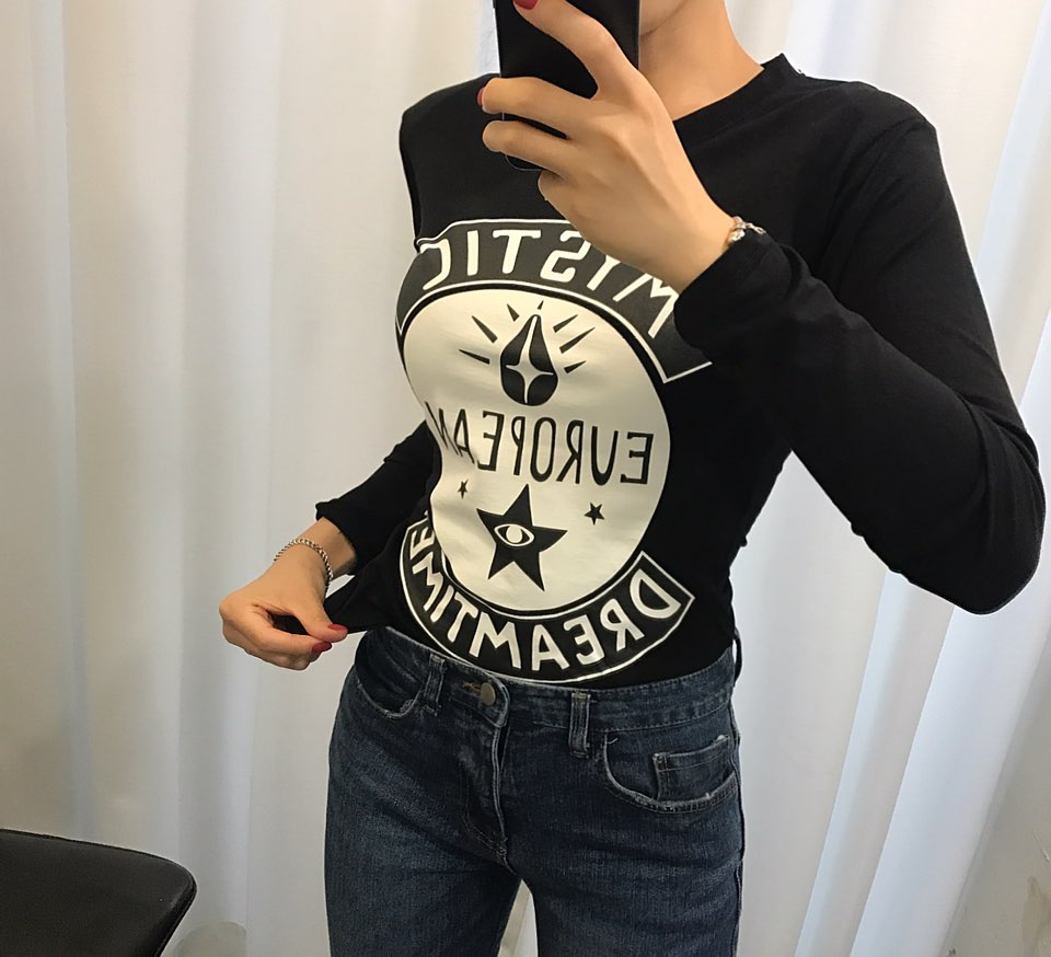 T-Shirt Feminine Look Women's Clothing Coordina