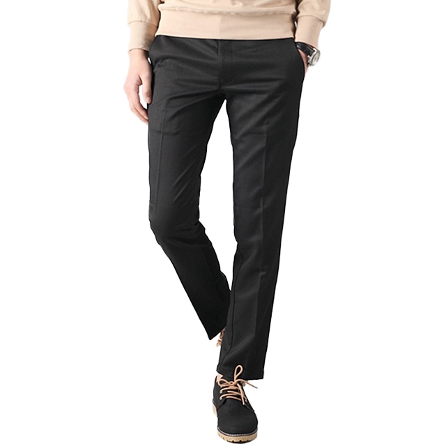 New Men's Pants Men's Button Span Slacks Big