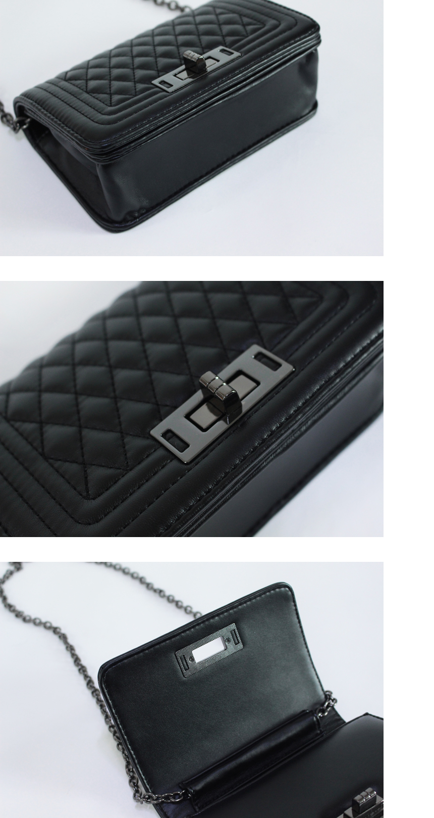 New Mini Chain Quality Flip Bag 4color Cross Back 