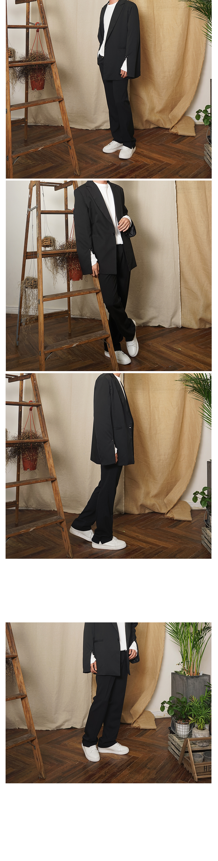 New Men's Pants Rings Long Slacks Central Fashi