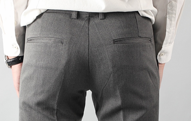 New Men's Pants Men's Button Span Slacks Big