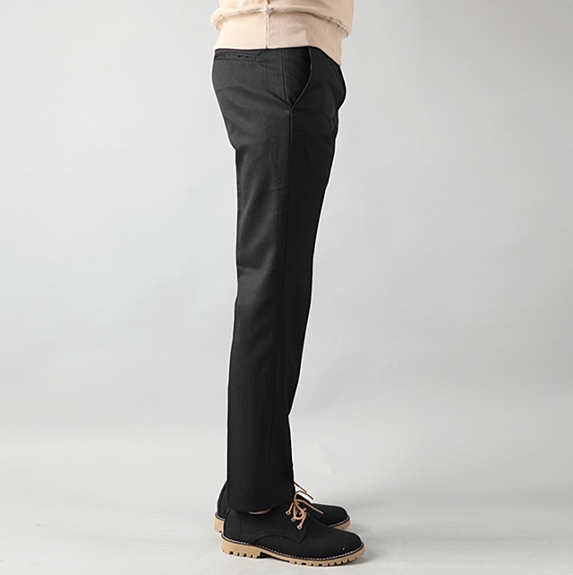 New Men's Pants Men's Button Span Slacks Big