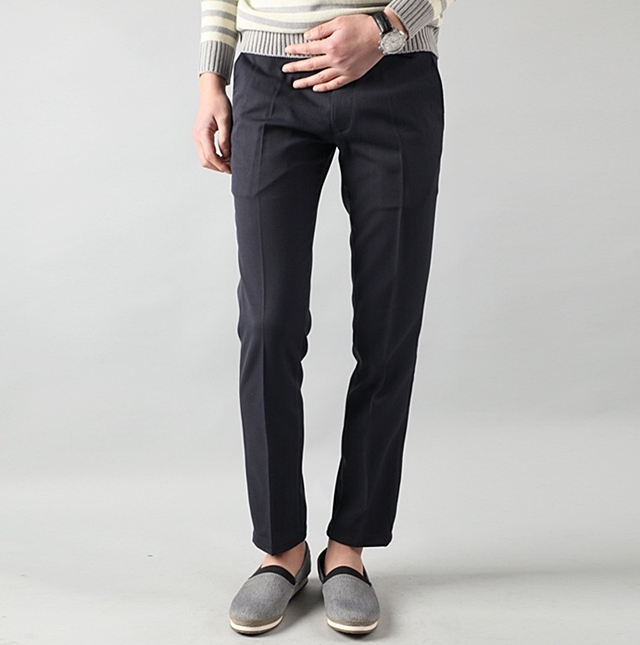 New Men's Pants Men's Button Span Slacks Big