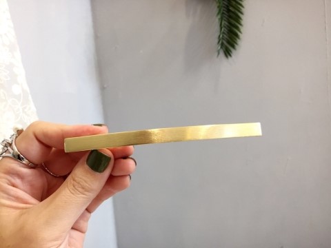 Gold Pinched Autumn Hairpin Hairpin Simple Stick C