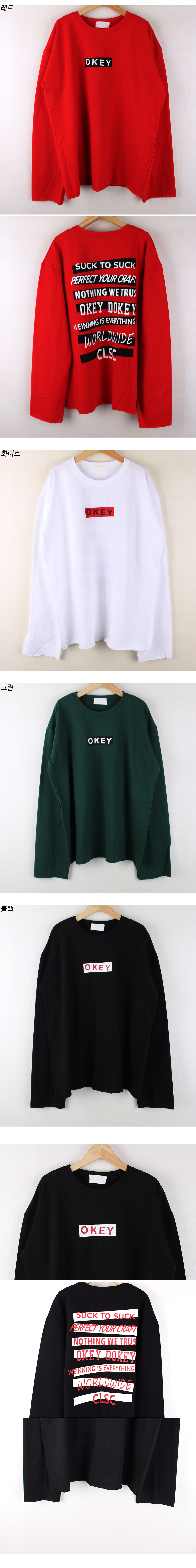 Casual Long Sleeves Printing T-shirt 4color Sensat