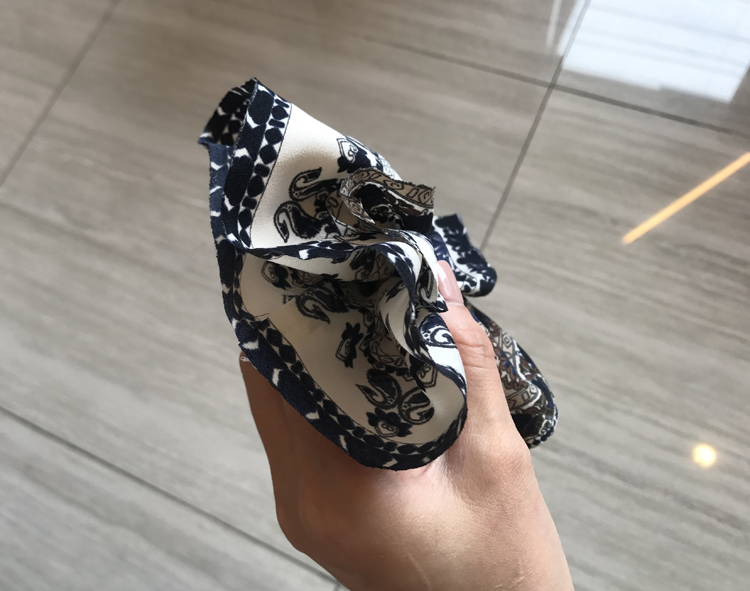 NEW HAIR CLIP HOOP ethnic pattern ribbon pin pinna