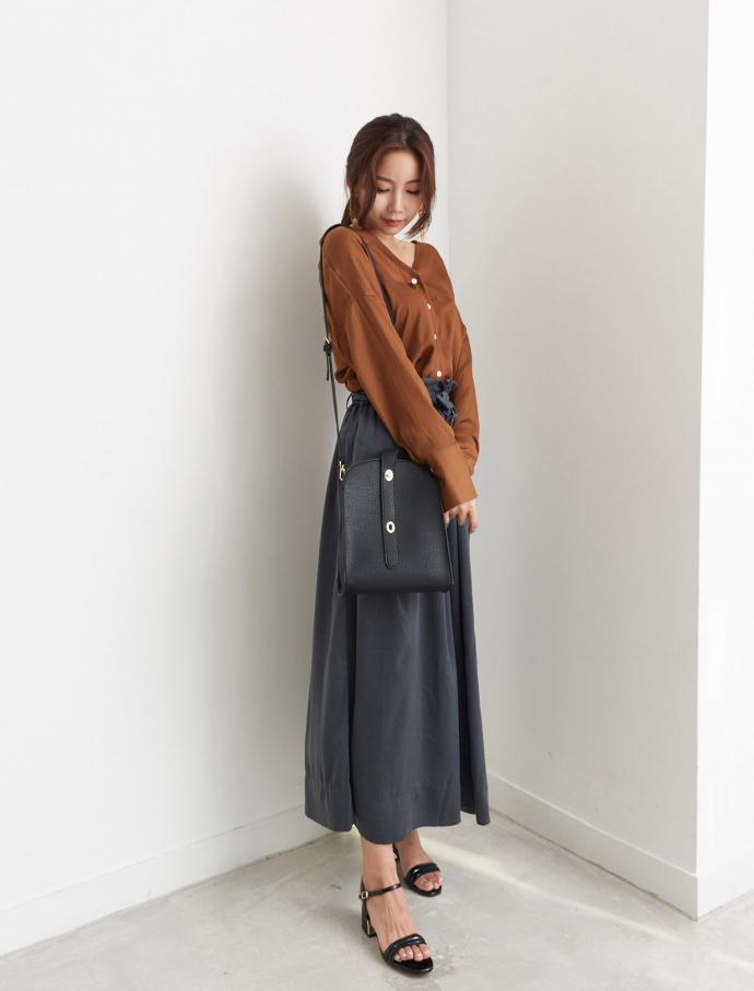 New Modern Half Cylindrical Shoulder Bag Cross Bag