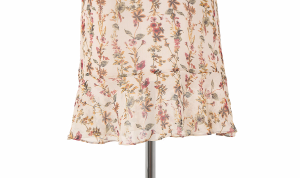 Stylish advisor! Half Neck Ruffle Dress _ Ivory Be