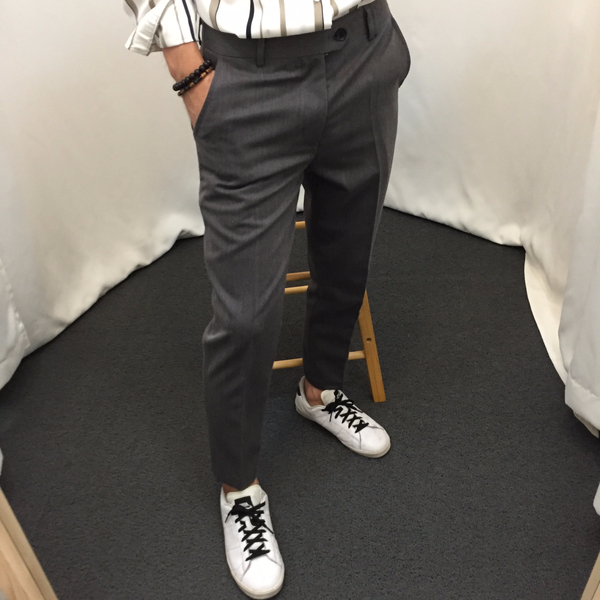 New Men's Pants Slim Fit Slacks Men's Pants 