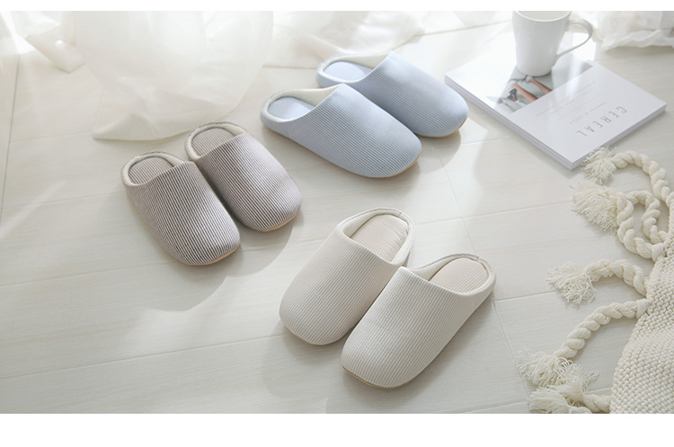 NEW HOME BATHROOM SLIPPERS blue.B Simple modern li