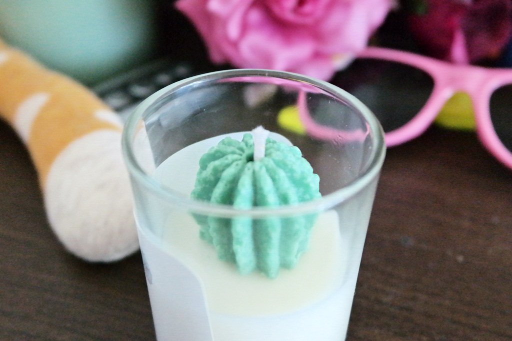 NEW CANDLE Mini Cactus Soy Candle Desk Interior Cu