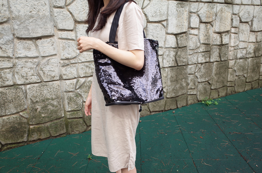 Sequin Eco Bag Shoulder bag