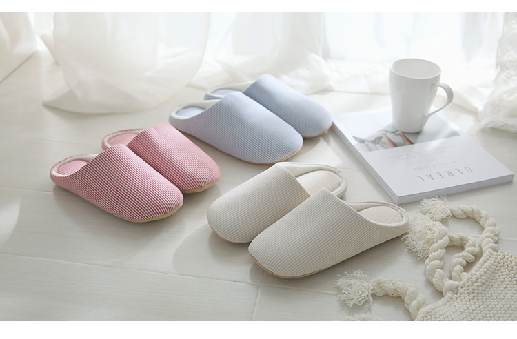 NEW HOME BATHROOM SLIPPERS blue.B Simple modern li