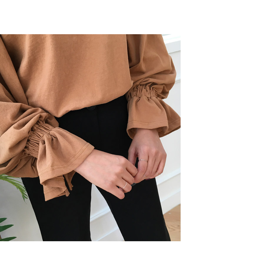 New Women's Pants Slim Wide Banding Long Slacks