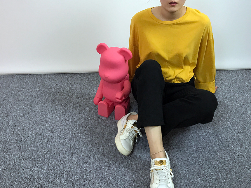 Plain 8800 Basic Crop Long Sleeve Tee 6color Holly