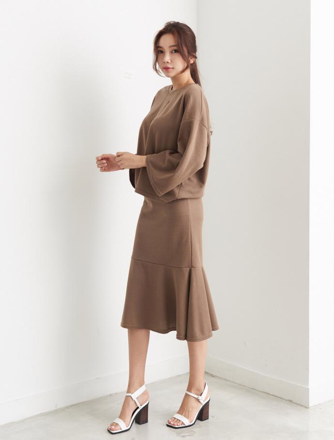 Autumn flare skirt two-piece set SET KODI women do