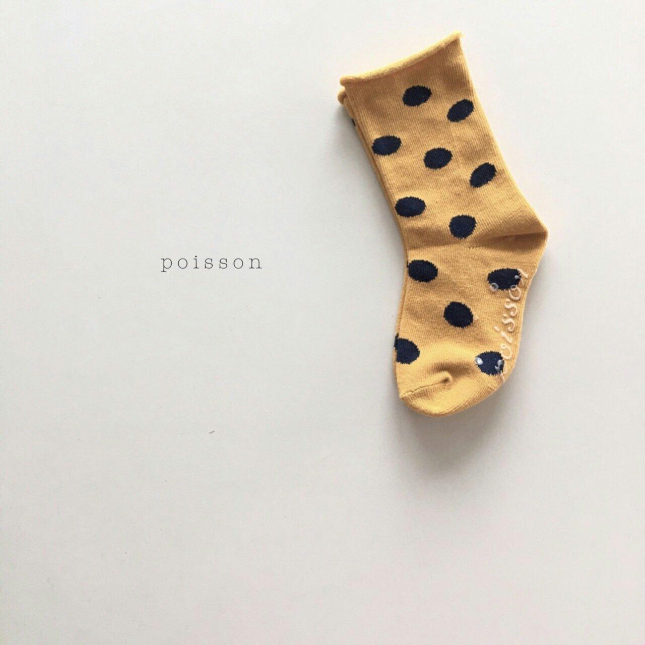 North European Fall Autumn Child South Girl Poa Dot Socks Infant Socks Baby Set Children's House