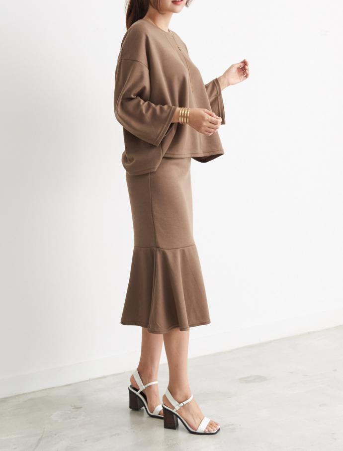 Autumn flare skirt two-piece set SET KODI women do