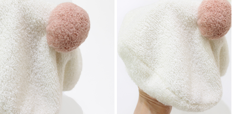 Knitted beret baby toddler baby 100 days woman man