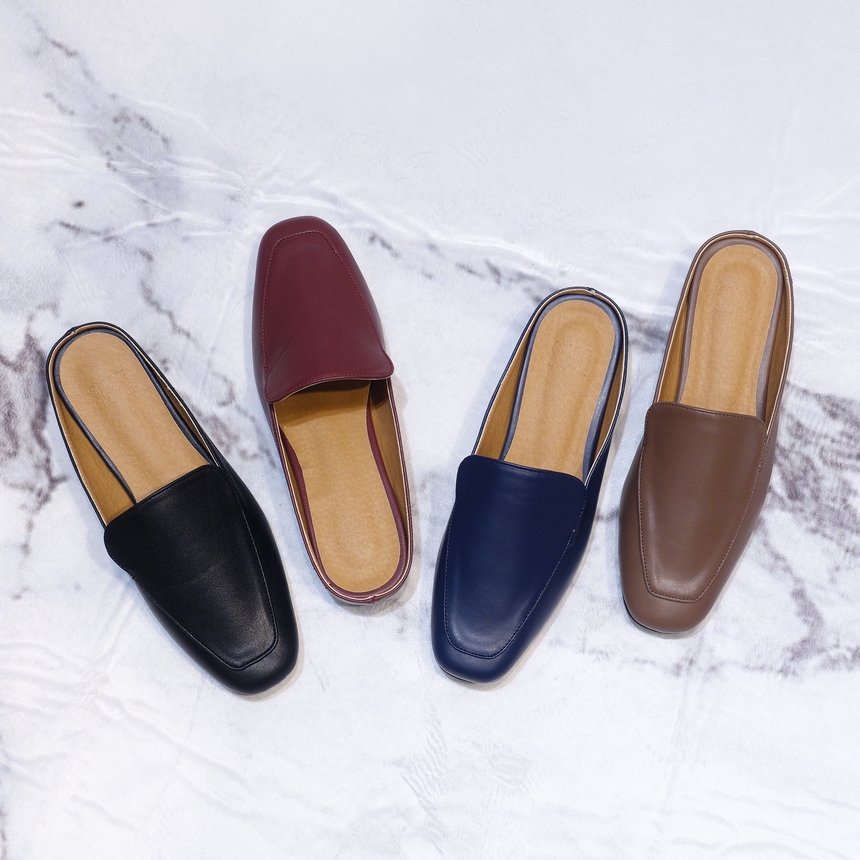 New Simple Blouse 9color s658 Women Mannish Mule S