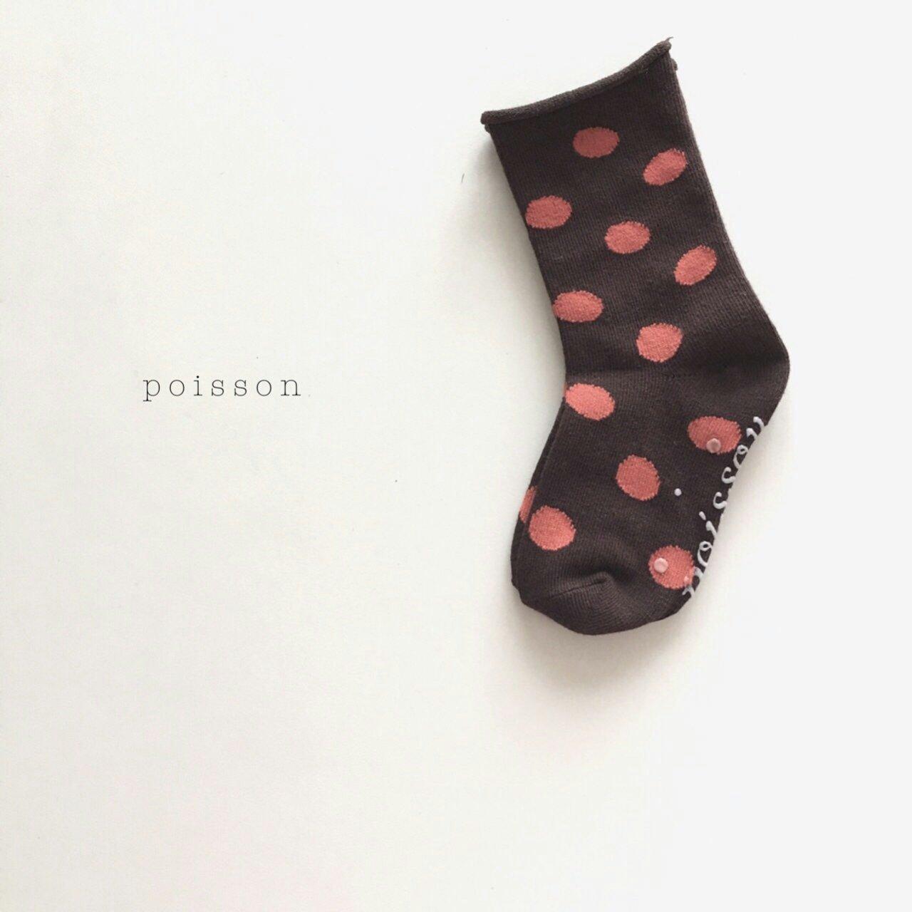 North European Fall Autumn Child South Girl Poa Dot Socks Infant Socks Baby Set Children's House