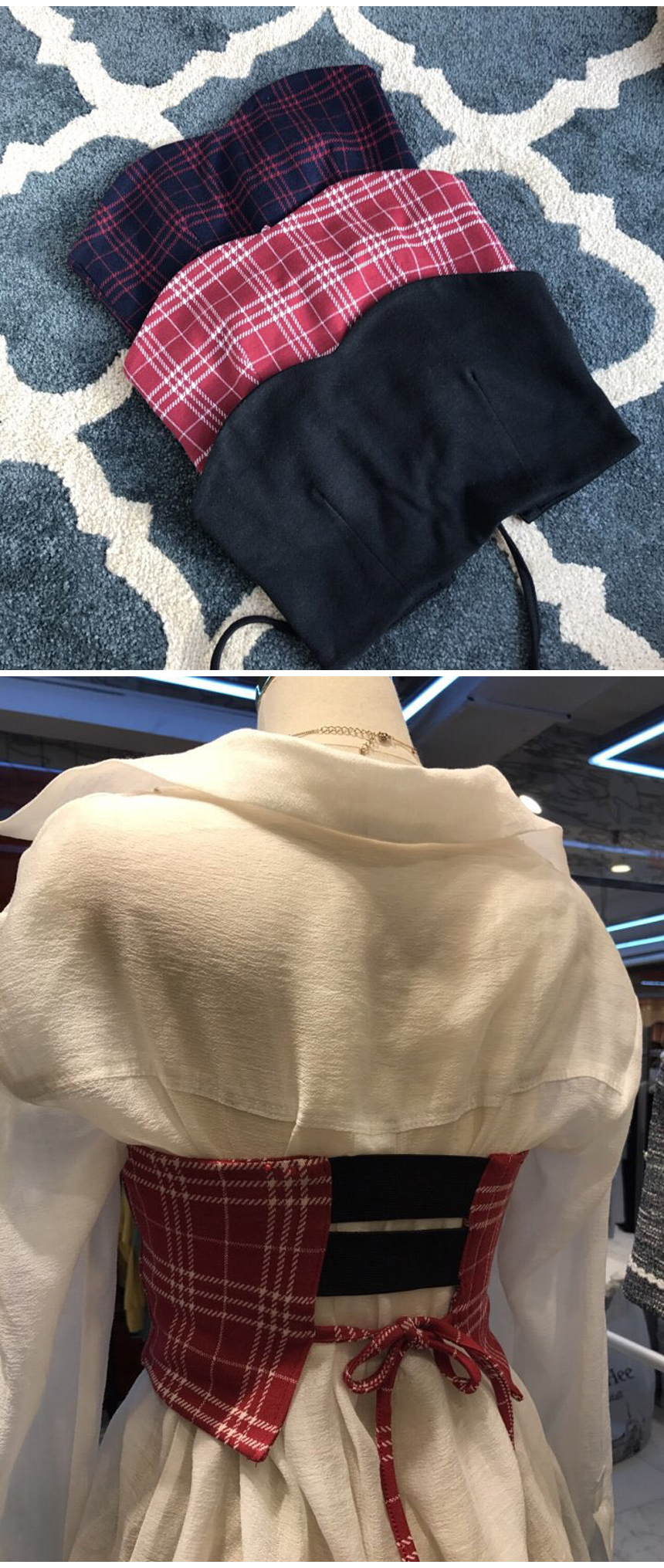 KEY small shopping mall layered nashi crop club lo