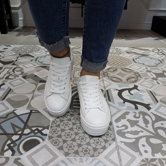 Men Height Shoes Men's White High-end Modern Sn