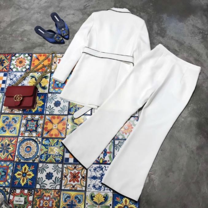 Serups are steamed first! French Suit Set 2color D