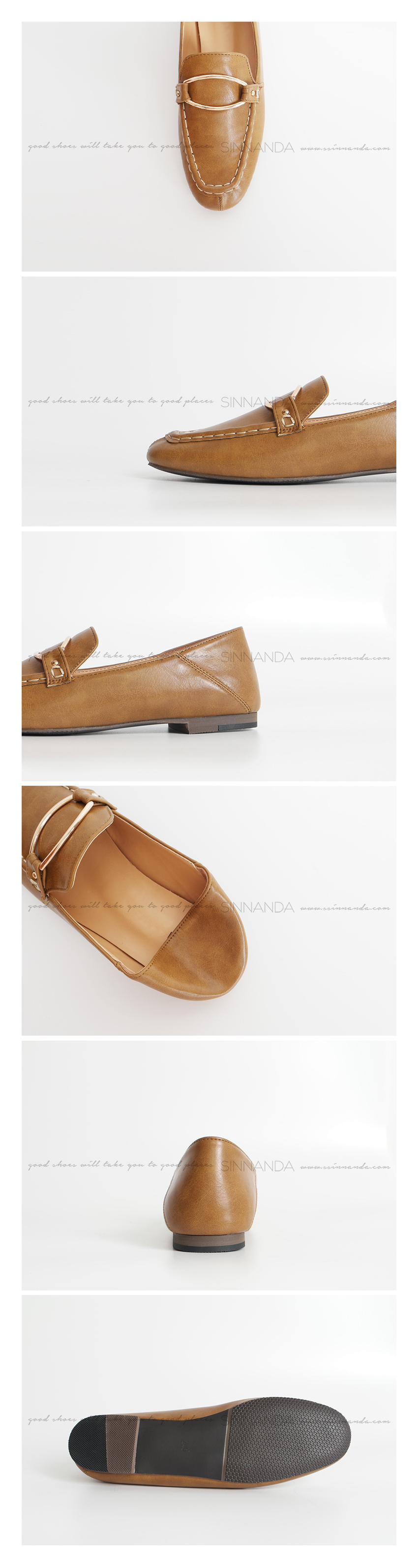 New Awesome Classic Wide Ring Stitch Loafers Women