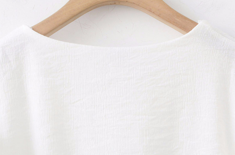 Women Blouses Sleeveless ruffle black white check 