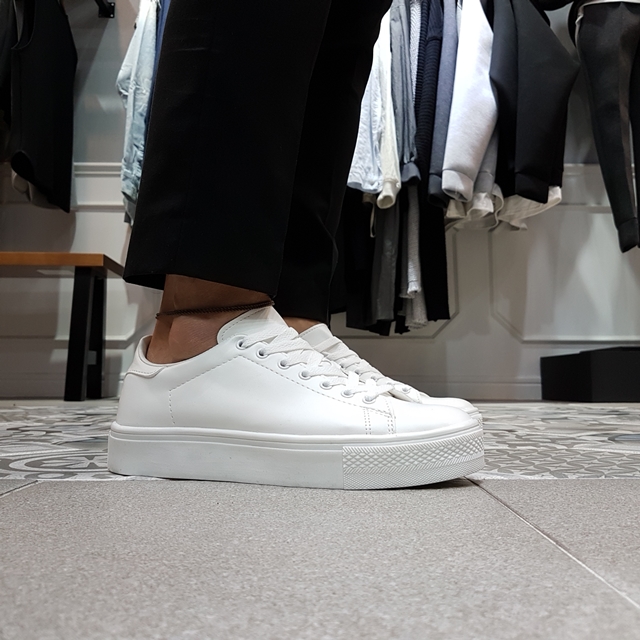 Men Height Shoes Men's White High-end Modern Sn