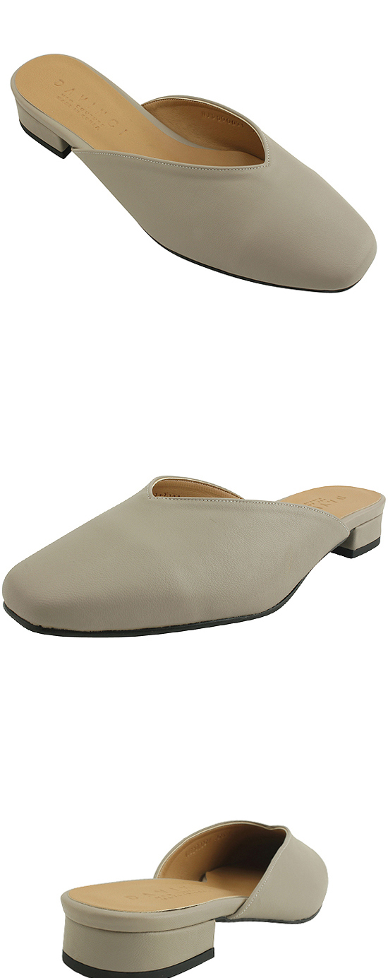 New Square Toboppermul Slippers 30s Women's Fev